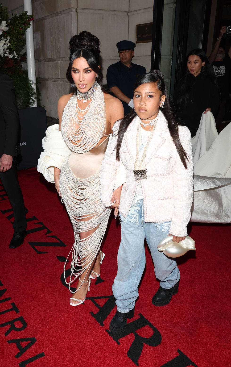 From Playboy to the Met Gala: Kim Kardashian Shocks in a Pearl-Adorned Dress by Schiaparelli Photo